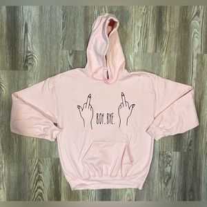 Boy, bye hoodie